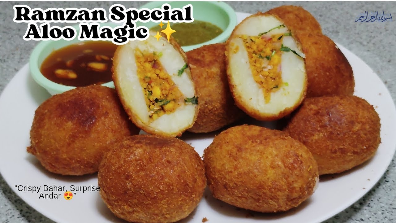 Ramzan Special Aloo Magic ✨ | Iftar ke liye Perfect Snack|stuffed potatoes