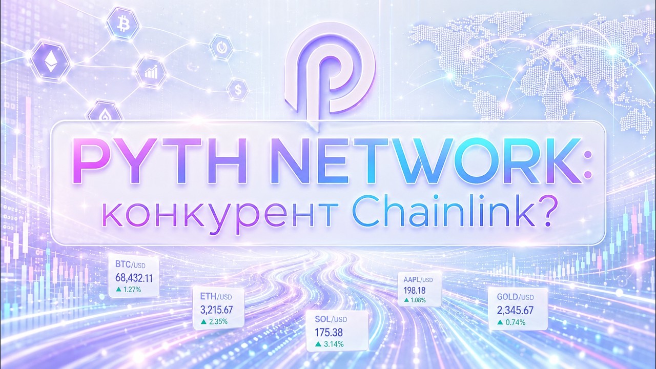 Pyth Network главный конкурент Chainlink? оракулы для DeFi инфраструктуре для DeFi, RWA обзор review