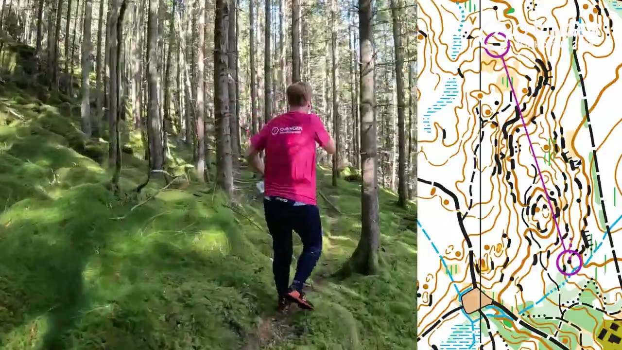En str&auml;cka i Tenhult, Etapp 3, O-Ringen J&ouml;nk&ouml;ping 2025