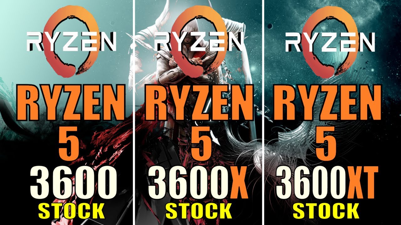 RYZEN 5 3600 vs RYZEN 5 3600X vs RYZEN 5 3600XT | PC GAMES TEST |