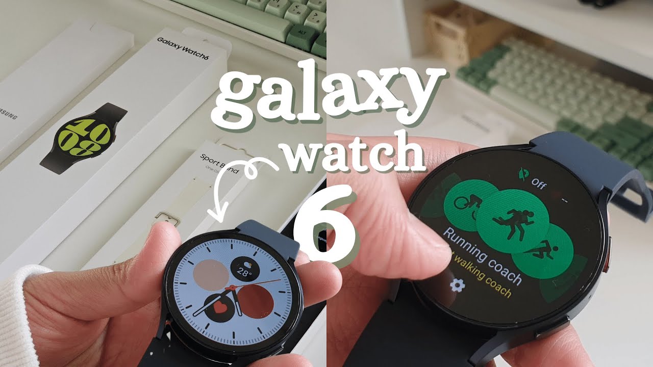 Samsung Galaxy Watch 6 | calm unboxing ⋆˚☁️
