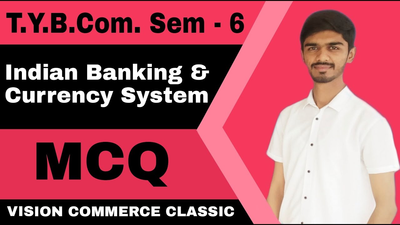 T.Y.B.Com Sem - 6 || Banking Mcq || બેન્કિંગ બહુવિકલ્પી પ્રશ્નો  || most imp Mcq || VNSGU ||