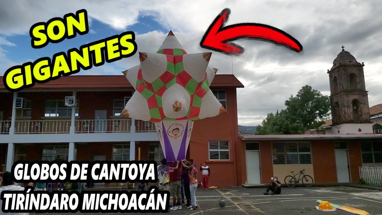 ELEVACIÓN DE GLOBOS DE CANTOYA CONVIVENCIA GLOBERA EN TIRÍNDARO MICHOACÁN 2021 / JUANE HALCÓN