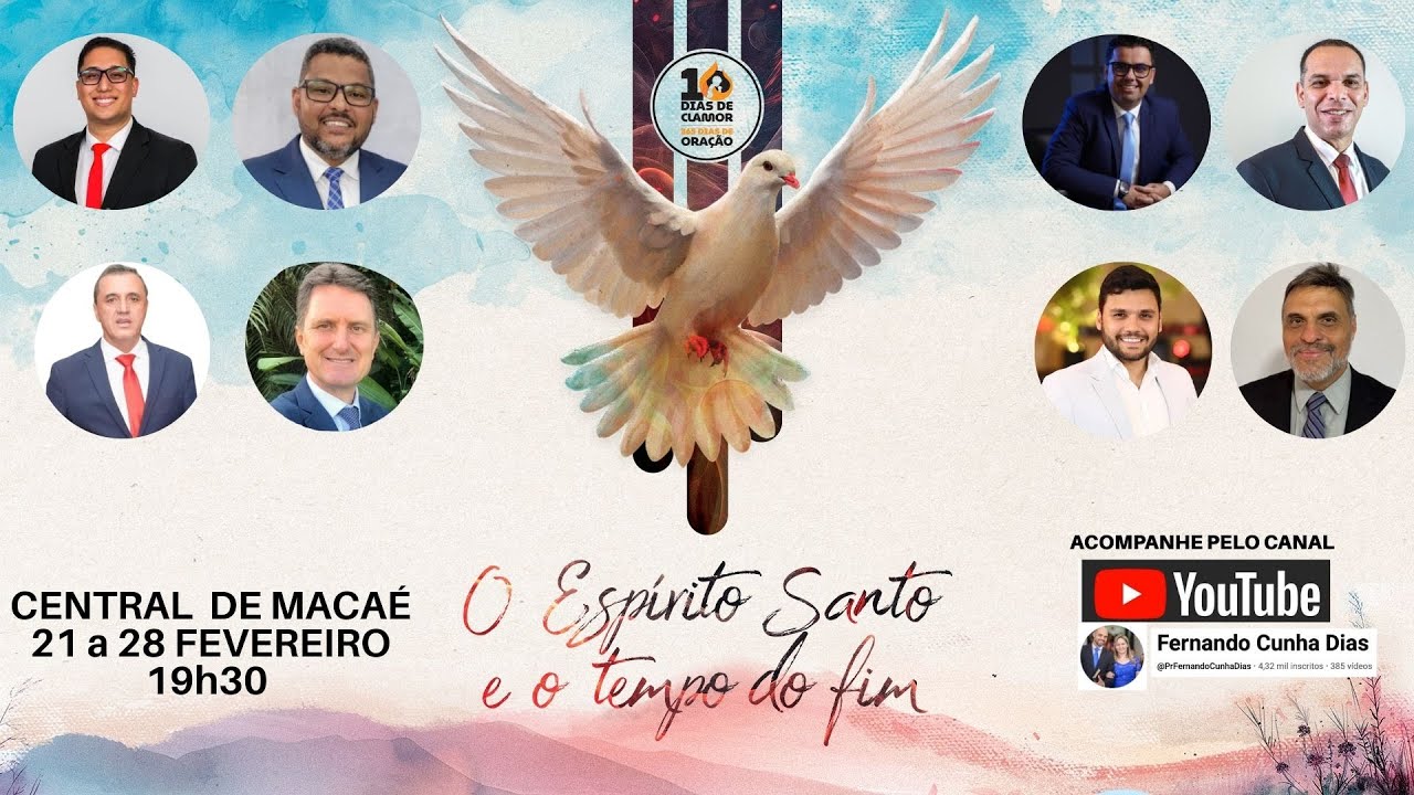 DIA 09 || DEZ DIAS DE ORAÇÃO || Pr. OSMAN SANTANA  || 27 FEVEREIRO || 19H30