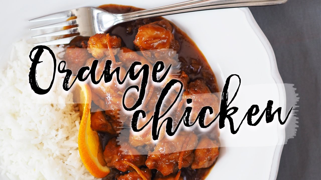 RECEPT | Orange chicken!