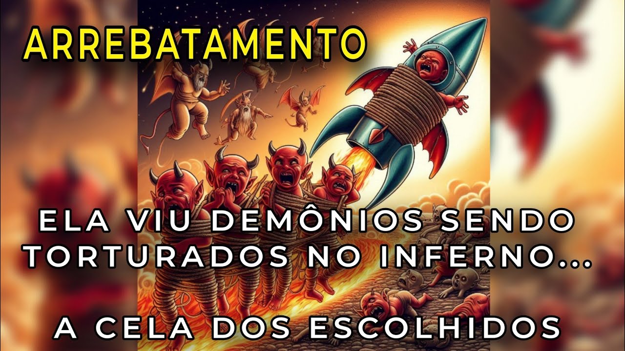 ELA VIU DEMÔNIOS SENDO TORTURADOS NO INFERNO, E A CELA DOS ESCOLHIDOS