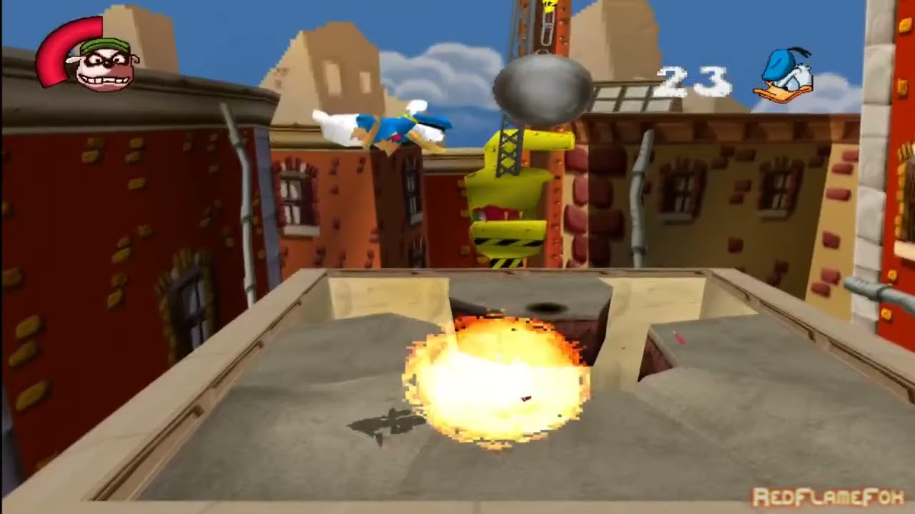 Paperino Operazione Papero (PS1) - Livello 10: La torre della Banda Bassotti