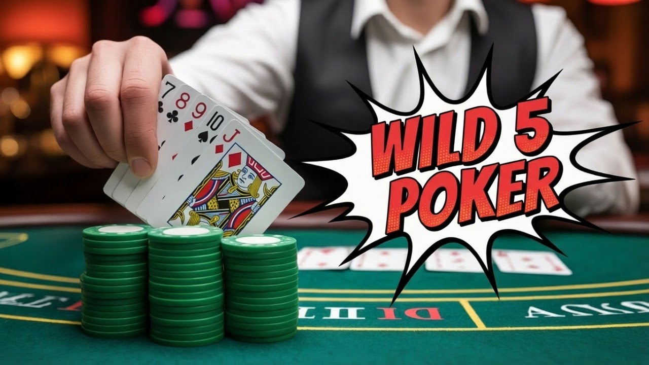 Otrzymuje BONUS za BONUSEM za BONUSEM w Wild 5 Poker!