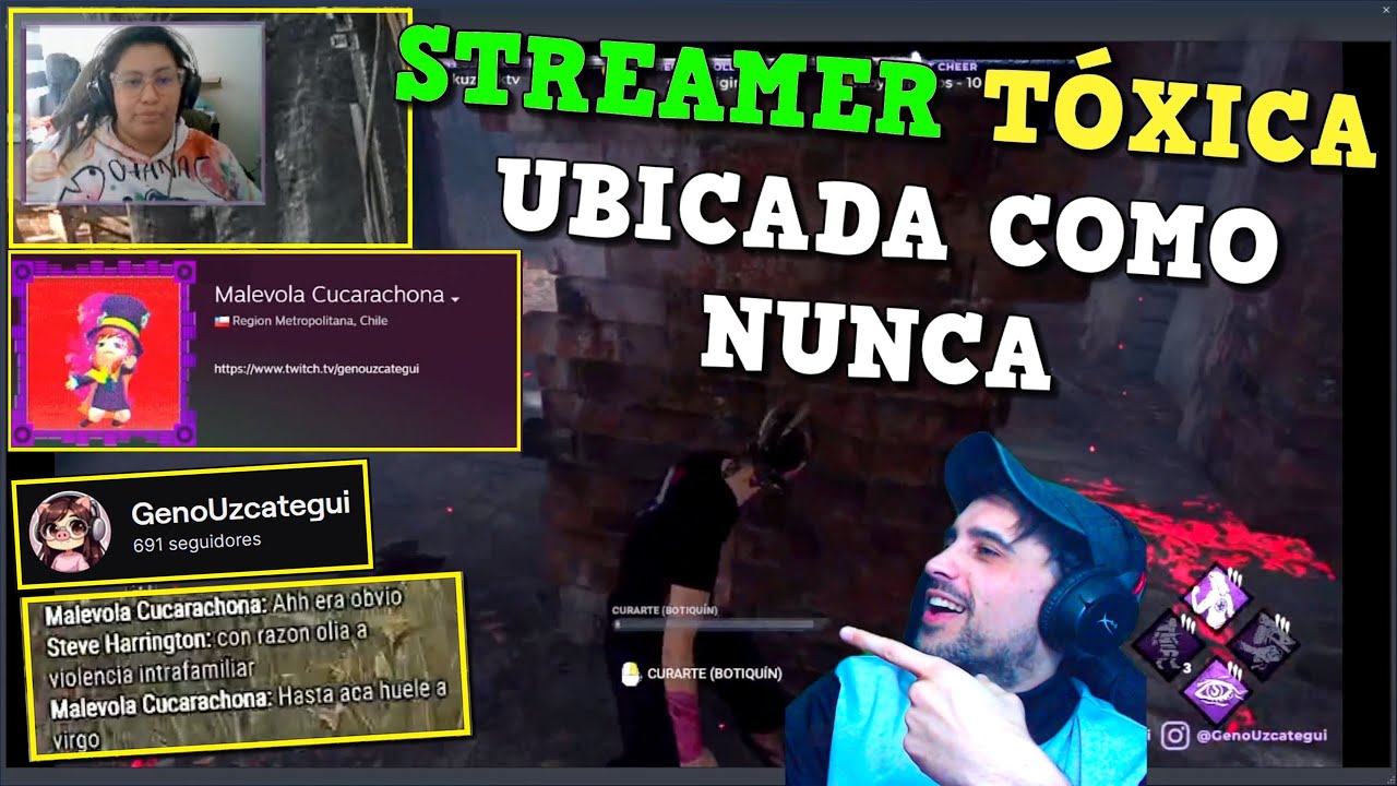 STREAMER TÓXICA PIERDE, ME DICE 