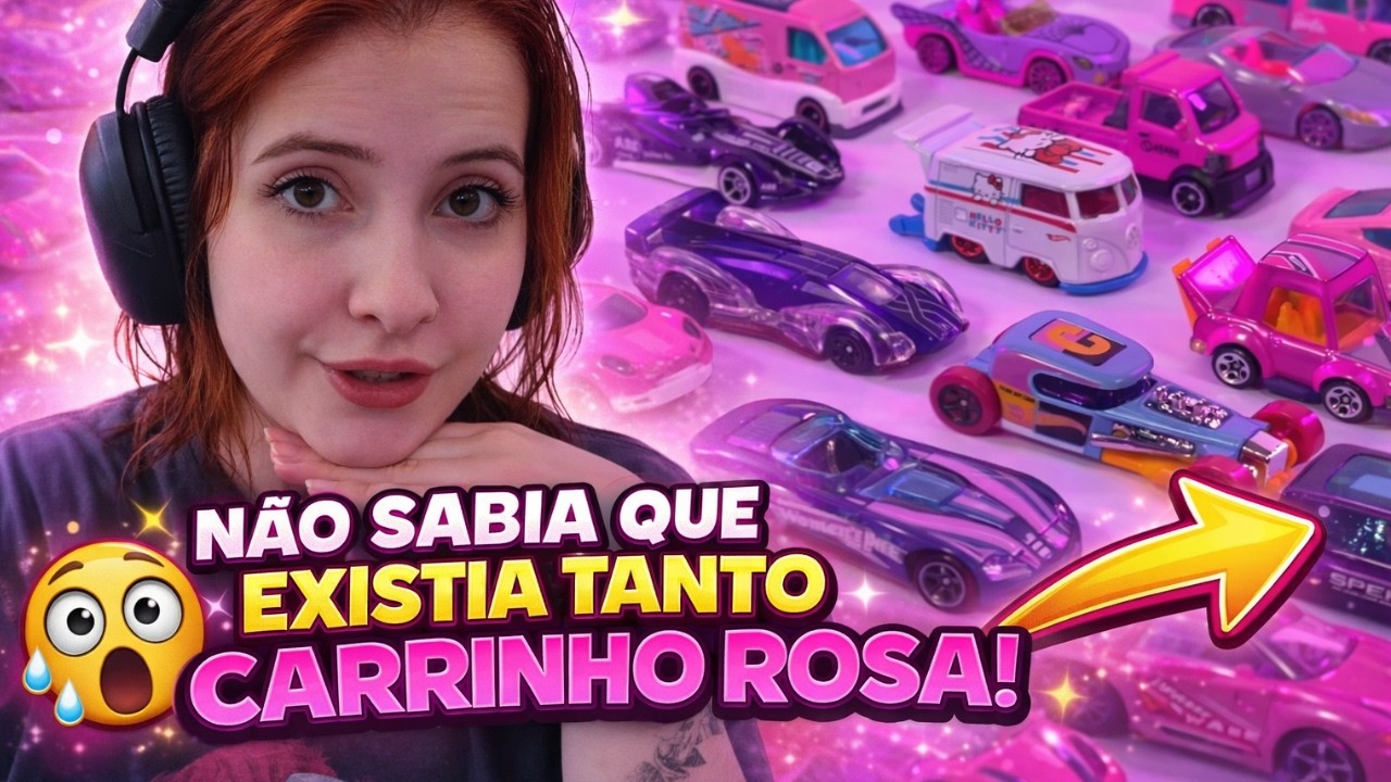 REACT - Coleção feminina de miniaturas de carrinhos