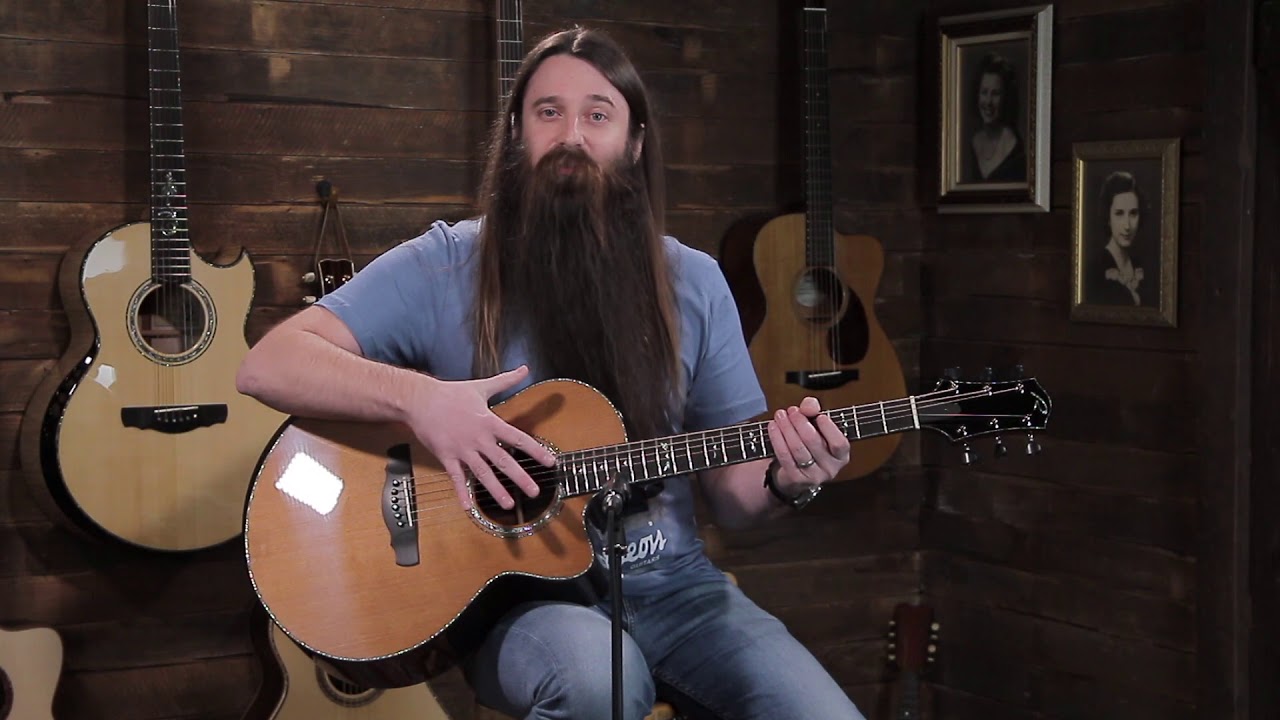 Kevin Ryan Nightingale Grand Soloist - Western Red Cedar & Indian Rosewood #940
