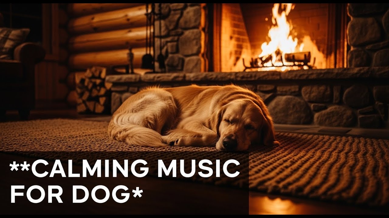 Dog Anxiety Relief : 12 HOURS of Calming Music for Sleep & Stress Reduction for Puppies 😴🐕😌