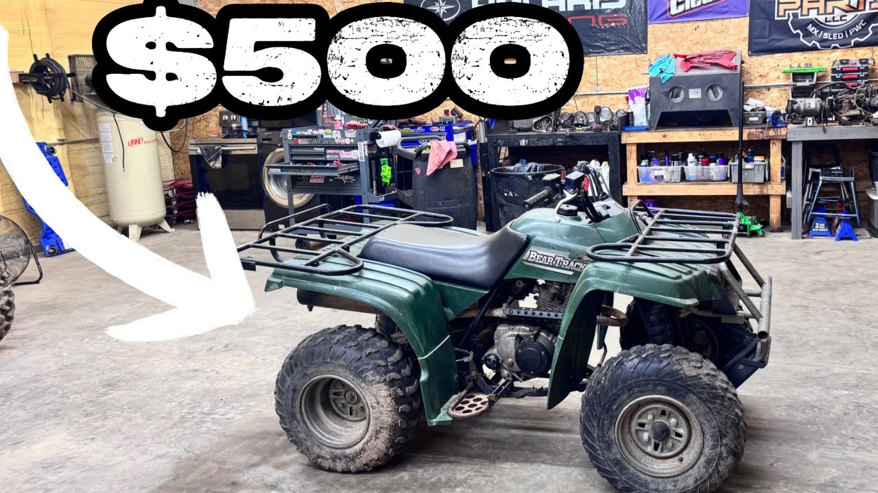 This CHEAP FOURWHEELER Was An EASY Fix