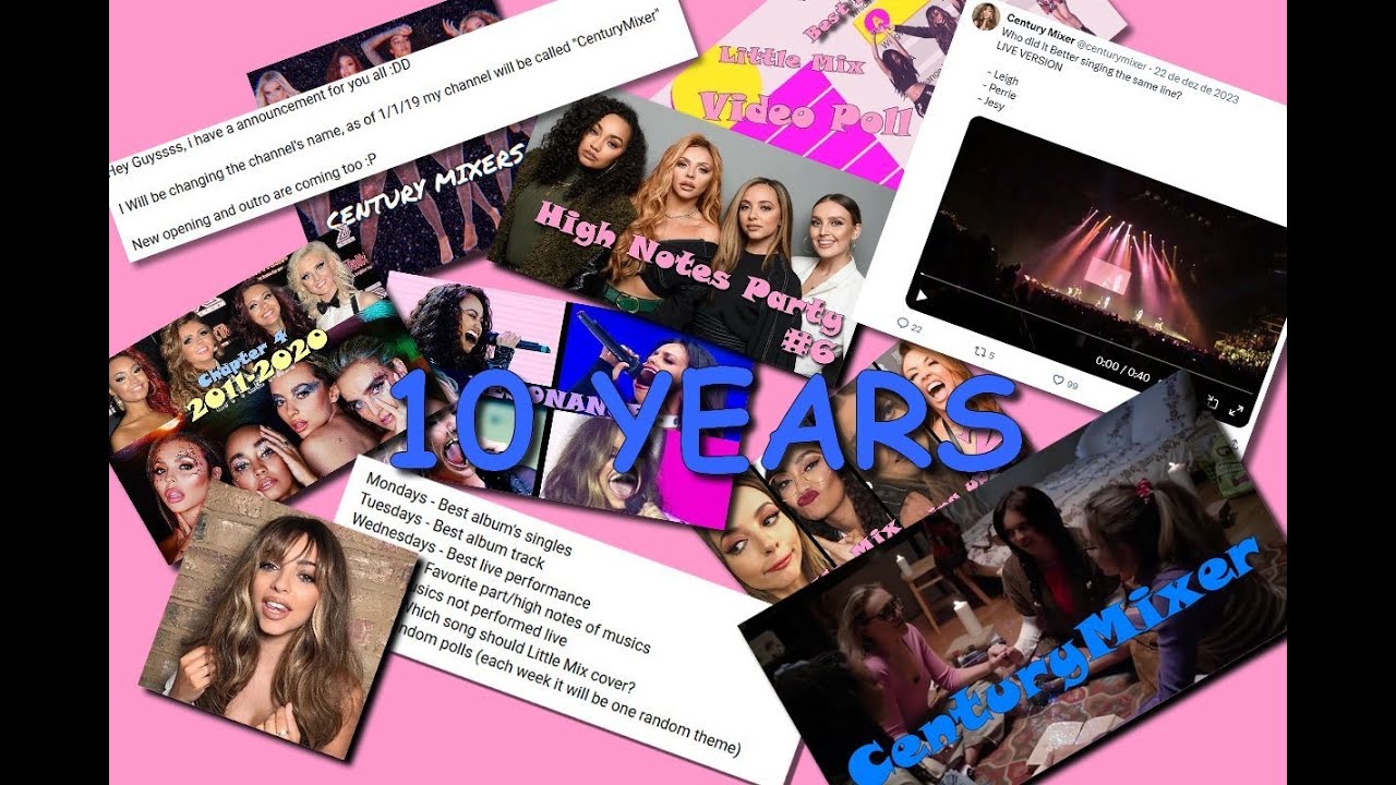 #CenturyMixer10Years - Little Mix VS Solo Mix