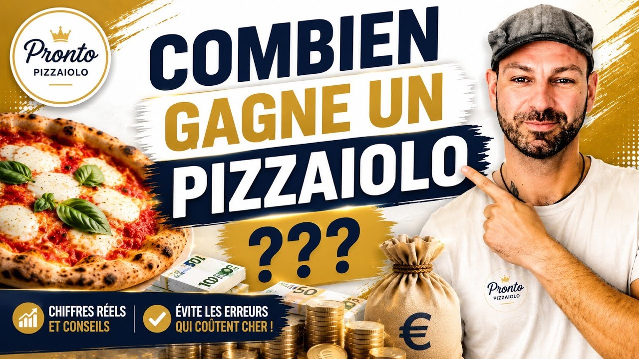 Combien gagne un pizzaïolo ? Découvrez le salaire moyen 🍕💸