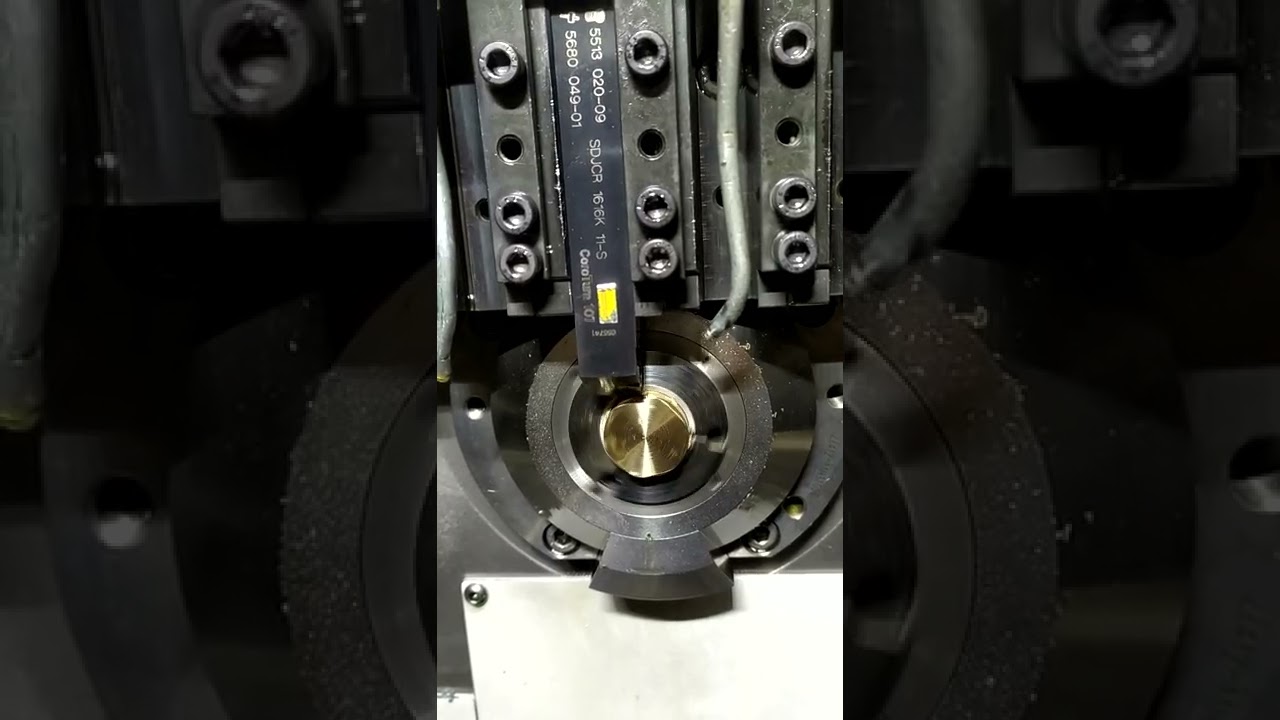 #citizen sliding head - Hexagon turning using C axis(macro programming)