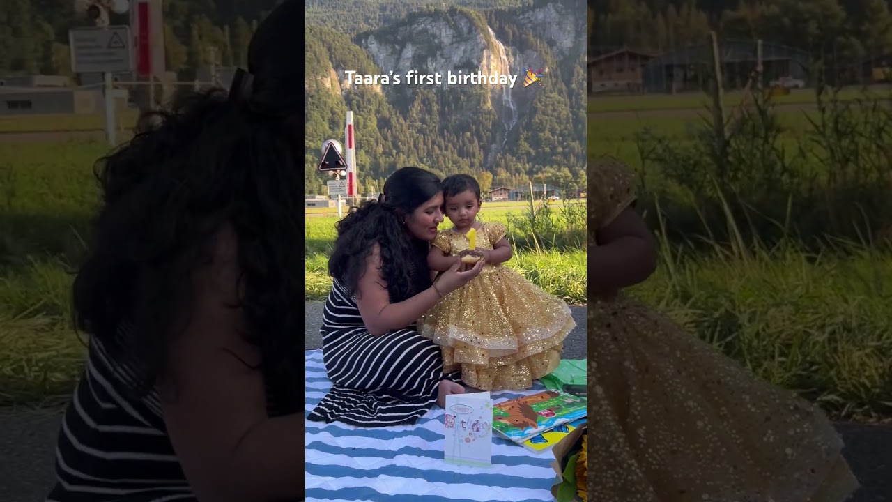 Taara&rsquo;s first birthday in Switzerland 🇨🇭 | making memories