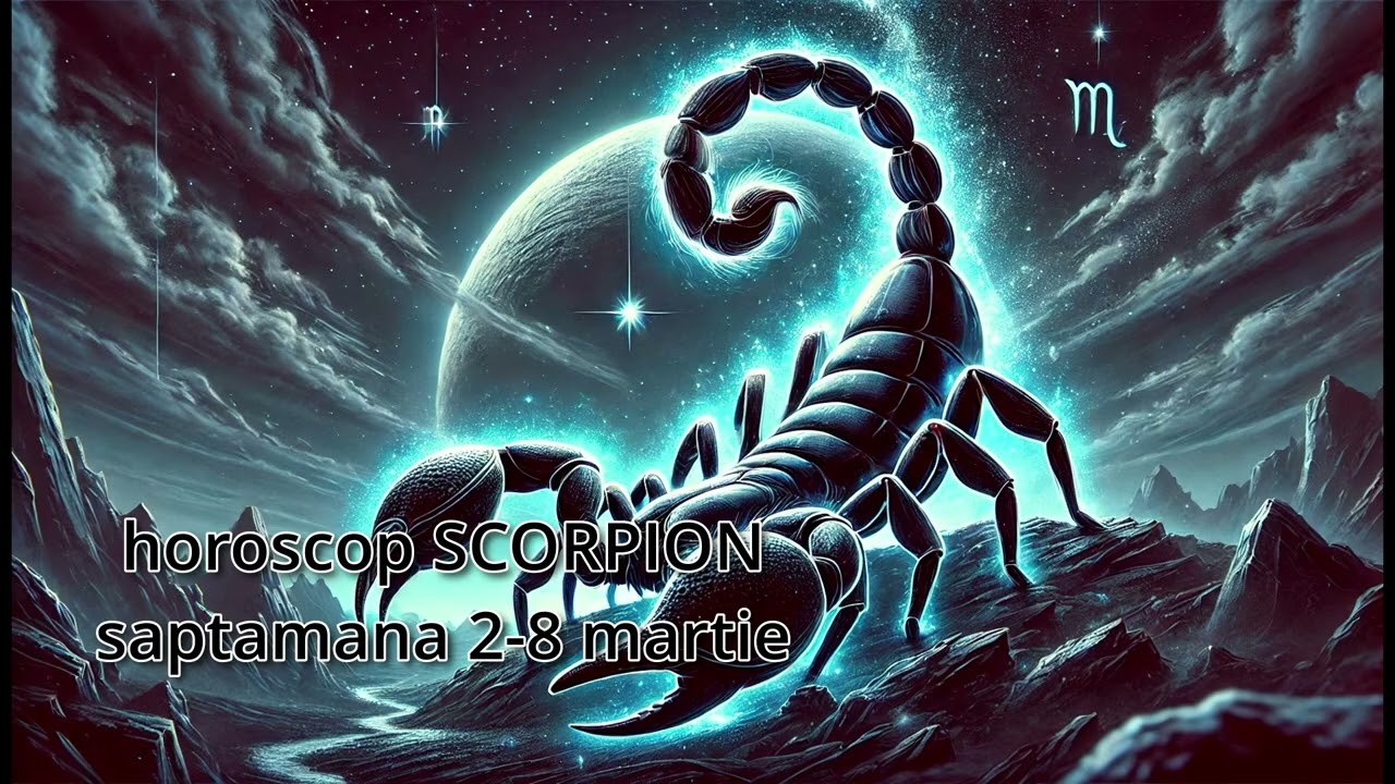Horoscop Scorpion 2–8 martie | Eclipsa care îți schimbă alianțele #zodiac #horoscope #astrology