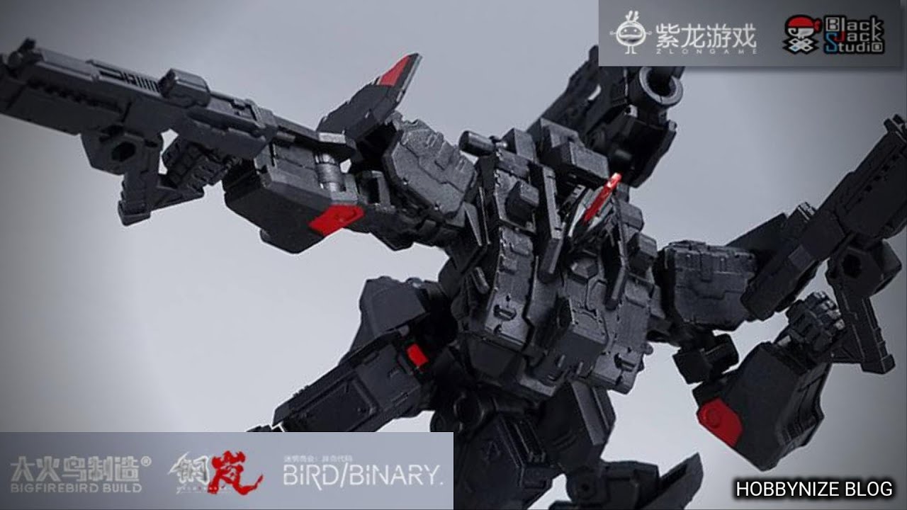 BigFireBird Build x Mecharashi XR Night Patrol Version [Масштабная модель 1/60]