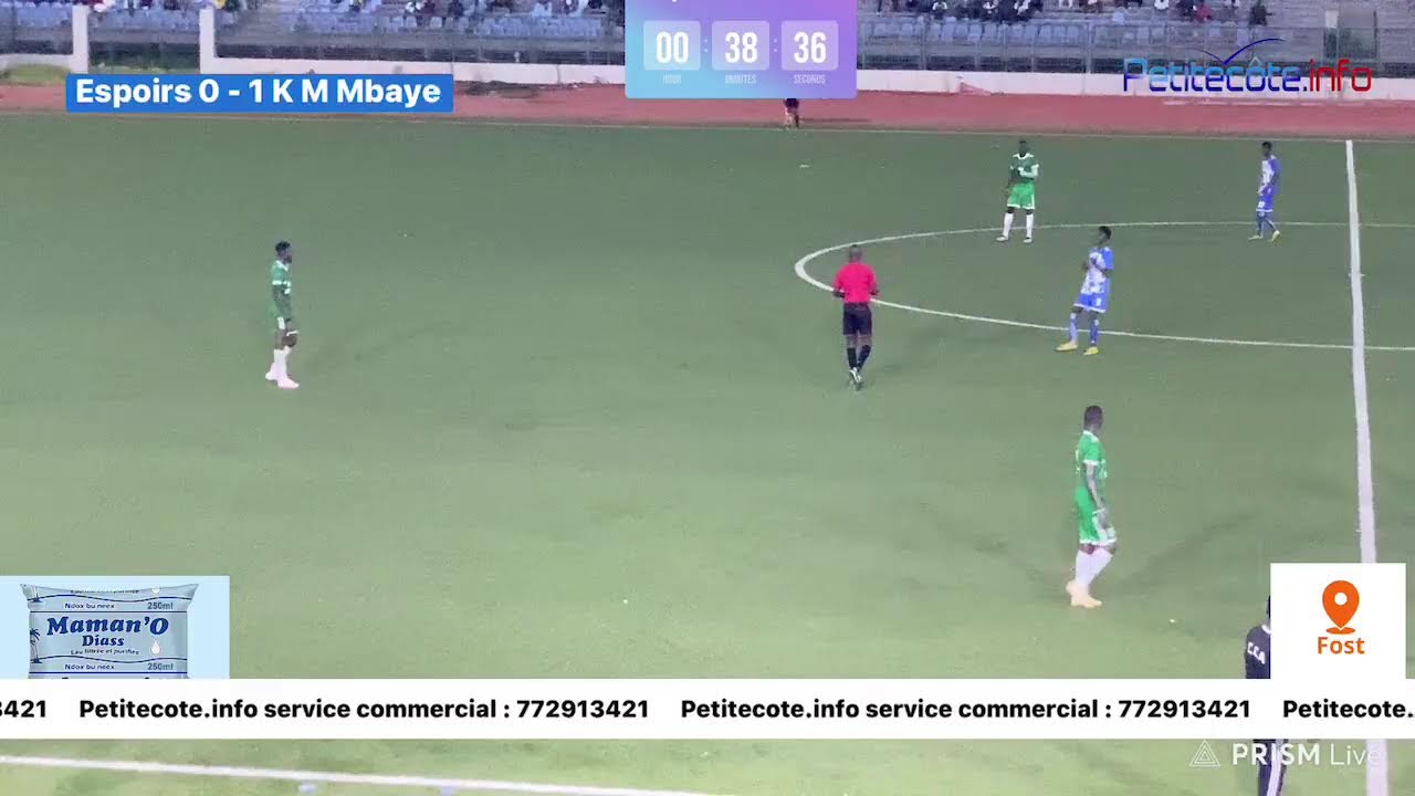 Zone 7A bis de l’ODCAV de Mbour  ASC Espoirs vs ASC keur Mame Mbaye deuxième mi-temps