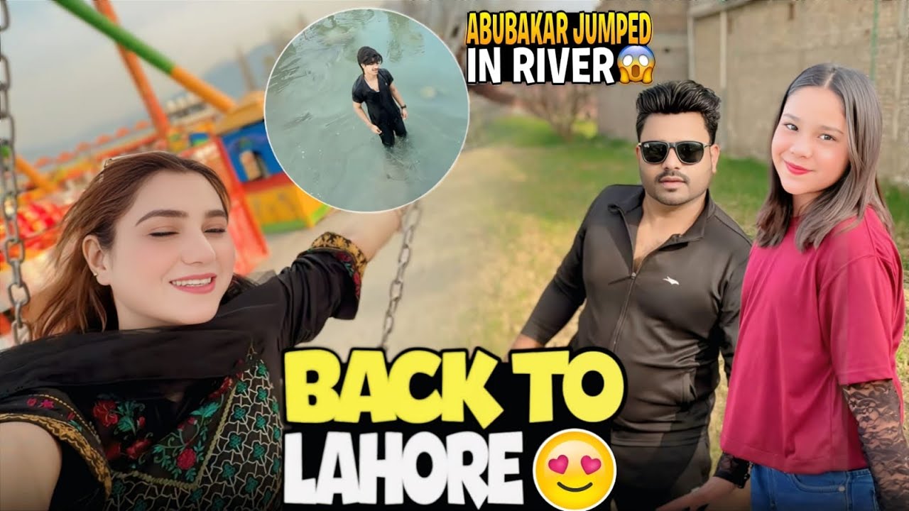 BACK TO LAHORE // ABUBAKAR NE DARYA MA CHALANG MAAR DI // LUDO MATCH BHI WIN KR LIA