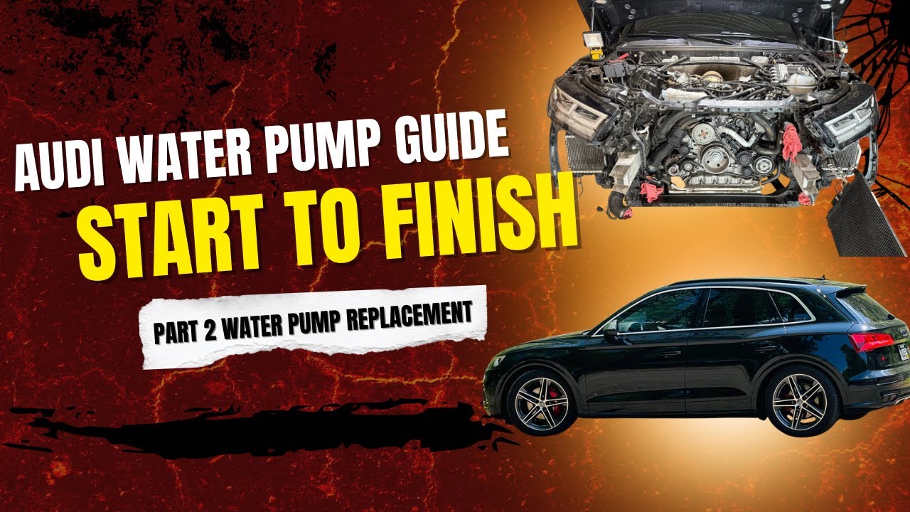 AUDI B9 SQ5 Water Pump Part 2: Water Pump, Thermostat, Belt Replacement Guide