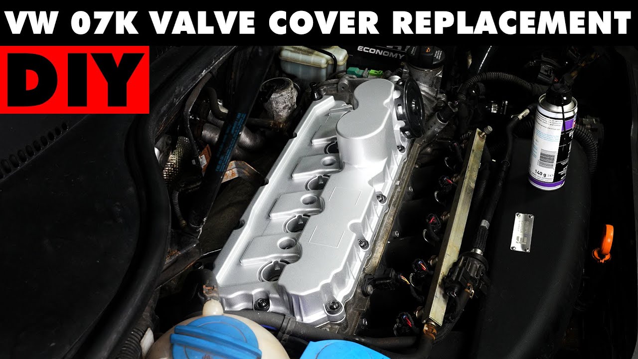 Замена крышки клапанов VW 07K | ECS DIY