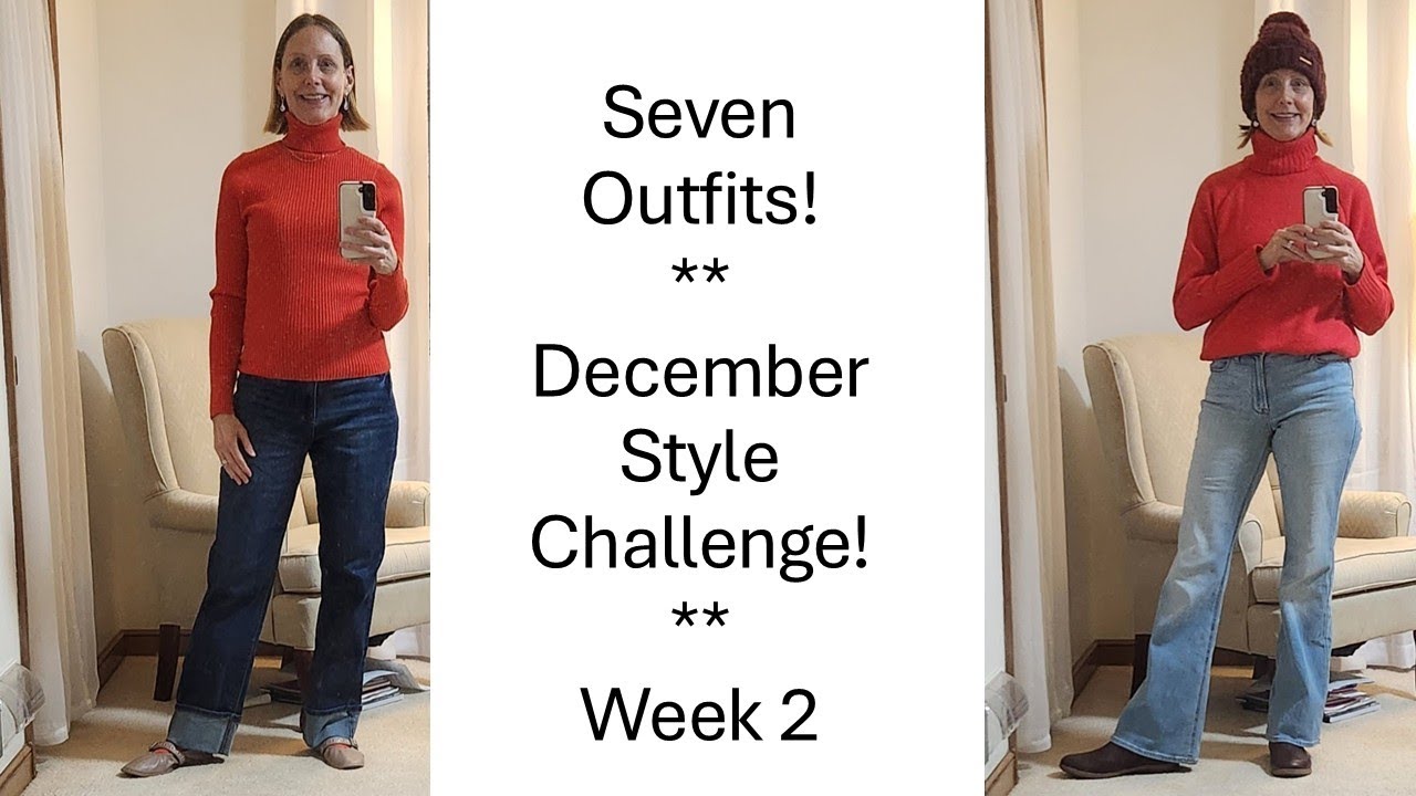December Style Challenge Week 2 Outfits!!