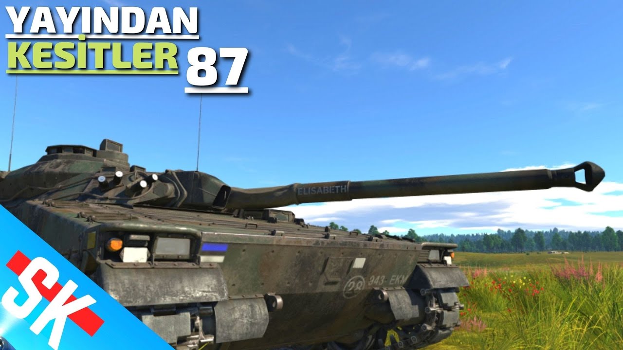 Yayının ilk oyununda CV 90105 ile Atom attık 😁 (War Thunder Türkçe)