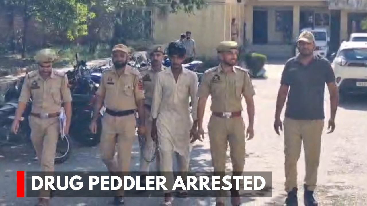 Reasi: Police Arrests Drug Peddler with 53 Grams Of Narcotics