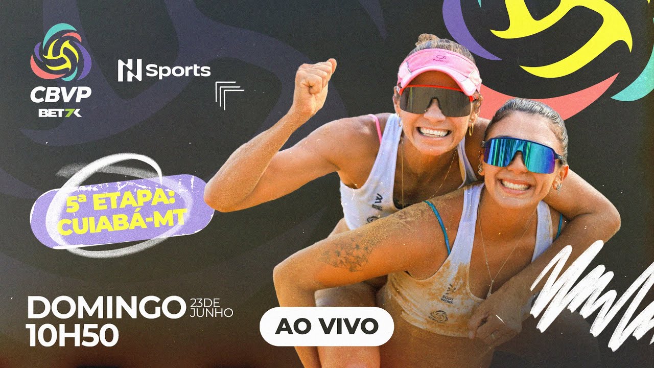 CIRCUITO DE VÔLEI DE PRAIA - ETAPA CUIABÁ - FINAIS - AO VIVO