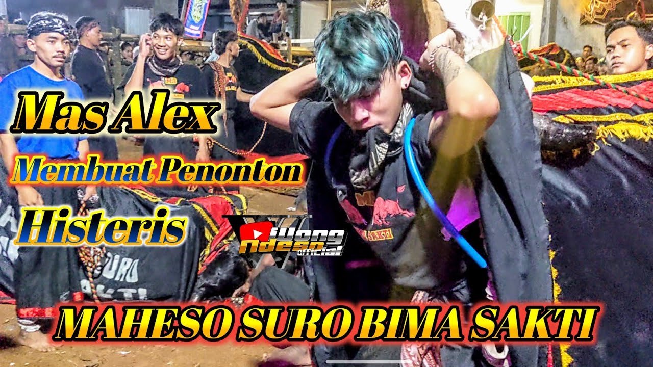 Mas ALEX Mberot || Semua Penonton HISTERIS‼️ MAHESO SURO BIMA SAKTI bersama Mas ALEX ‼️