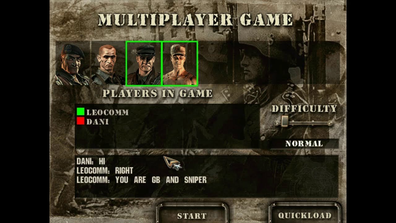 Multiplayer : Nazi Butcher by Dani & Leo - Commandos 2 DP 1.45