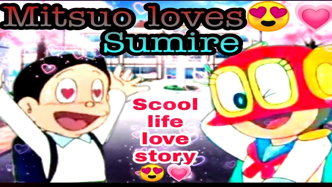 Mitsuo 💗loves💗 Sumire || School love story😍 || Perman love pako 💗 || Sumire × Mitsuo🥰  #DgAnimation💗
