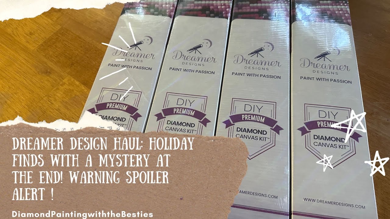 Unboxing Dreamer Design: Holiday Haul with A Mystery At  The End! Warning Spoiler Alert!