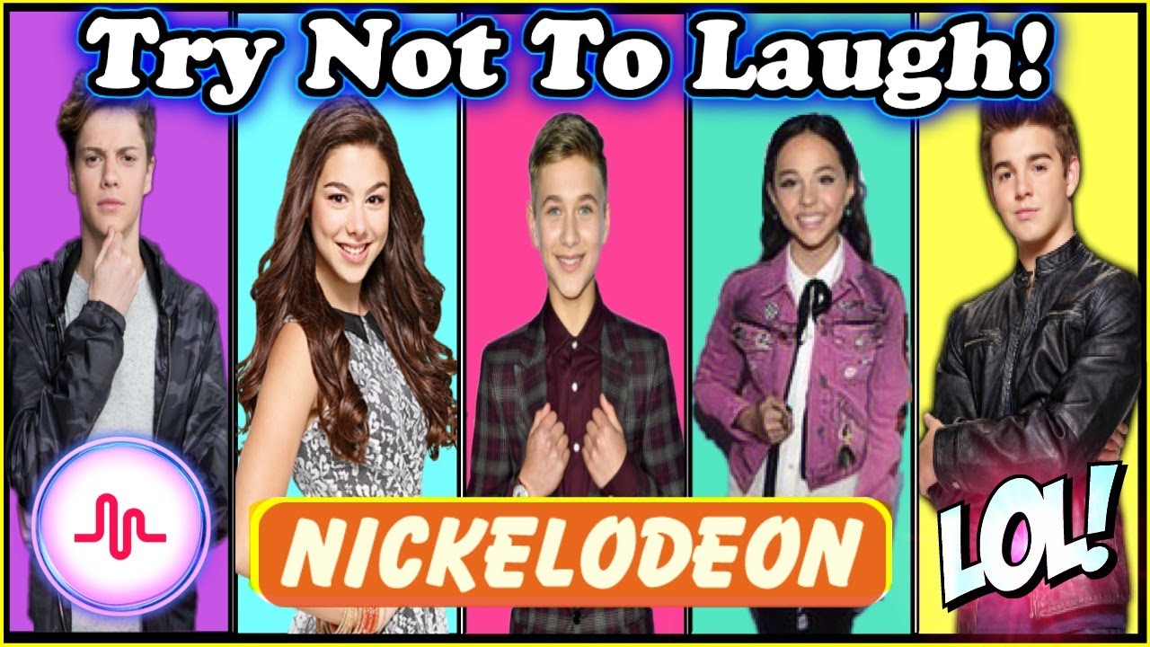 Try Not To Laugh Challenge Nickelodeon Stars Edition | Funny Nickelodeon Stars Musical.ly 2017