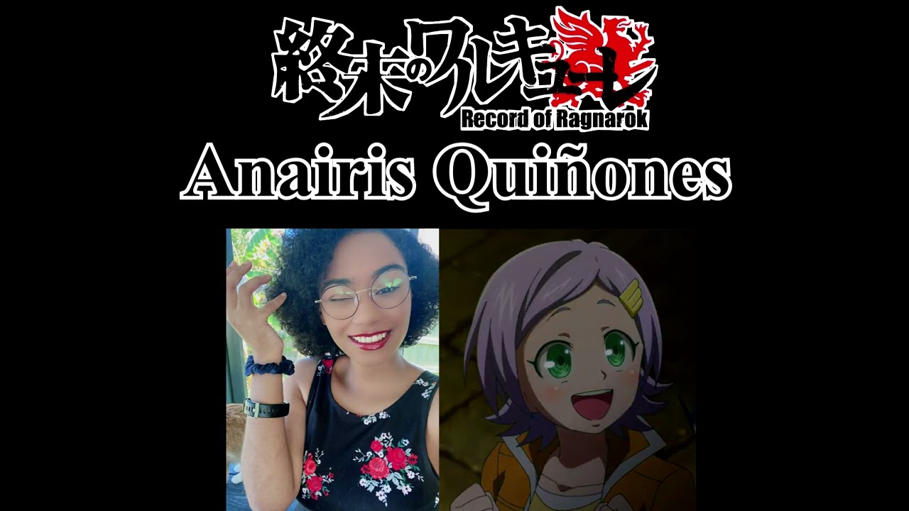 Anairis Quiñones Record of Ragnarok Göll Voice Actor Interview. Record of Ragnatalk.