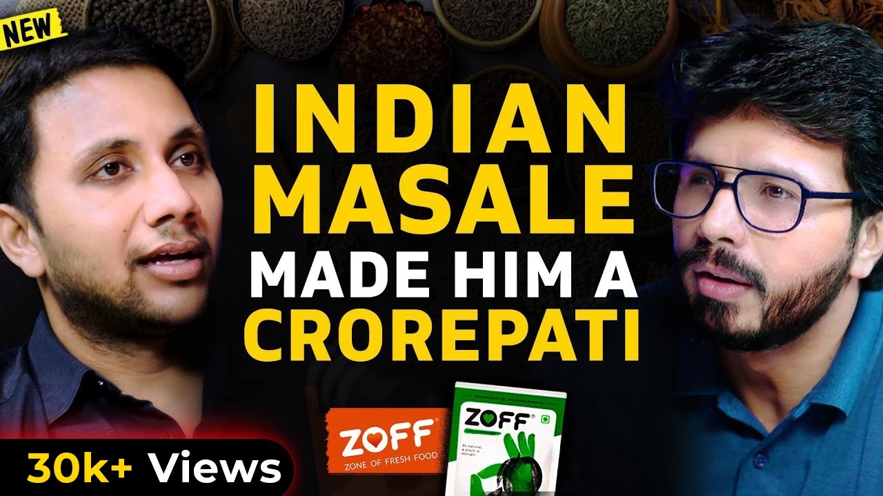 How He Makes 250 Crores by Selling Indian Masale, Shocking Right!! Shark Tank ZOFF | Nitin Bajaj