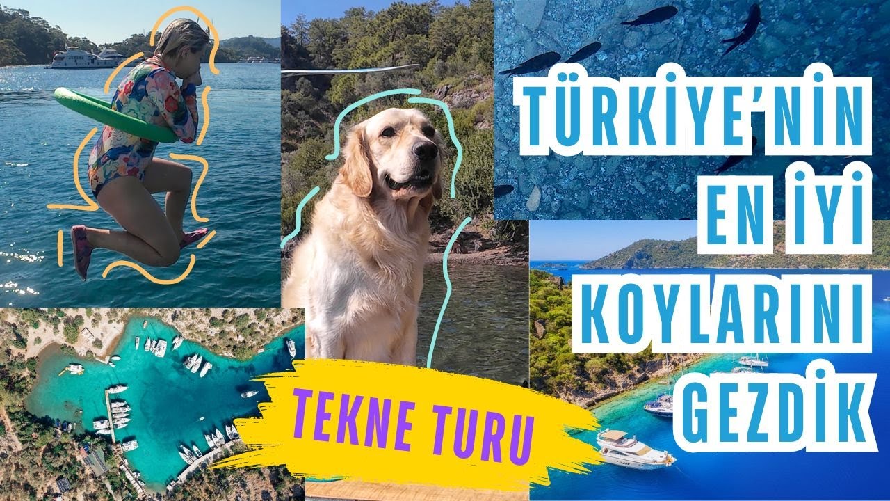 1 Balık Fiyatına 12 Tane Ada (Göcek Koyları - 12 Adalar Tekne Turu)