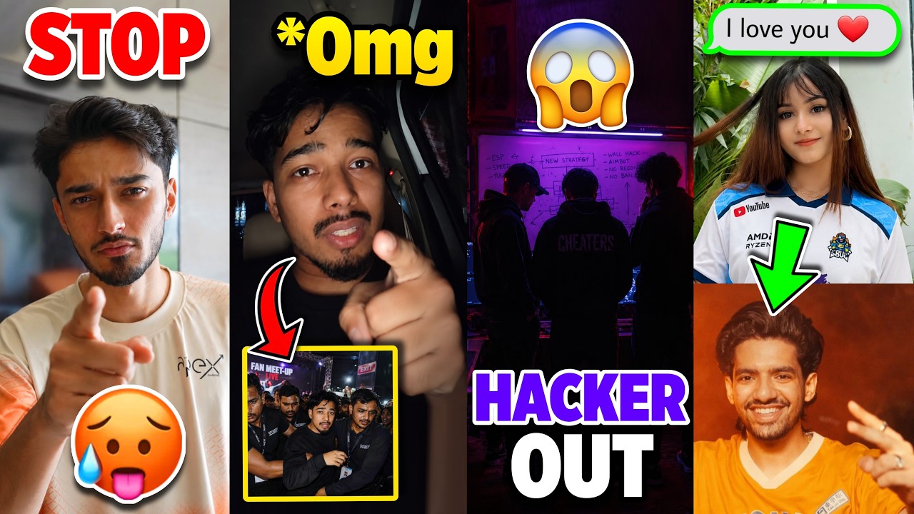 This is Very SERIOUS..😱 Scout STORY🚨 Jelly TEAM APEX GAMING Matter?😡 S8UL Girl on SSR, H@ACKER, BGMI