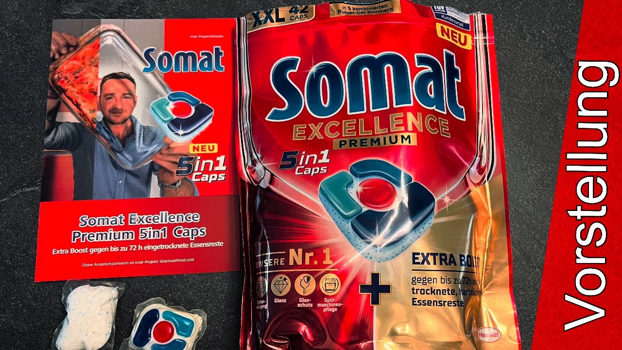 Somat Excellence Premium 5in1 Caps - Produkttest &uuml;ber trnd