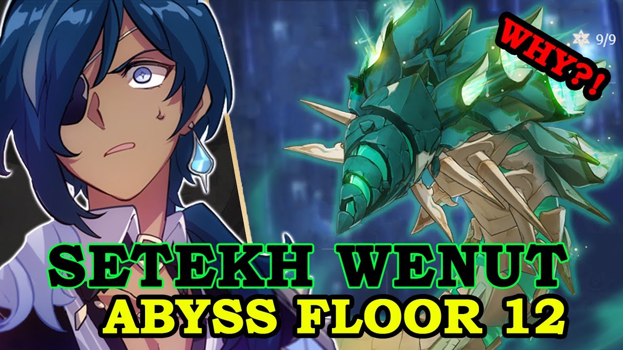 WHY?! Abyss Setekh Wenut - 9 Stars Floor 12 - Kaeya/Shenhe/Ganyu/Bennet - Genshin Impact
