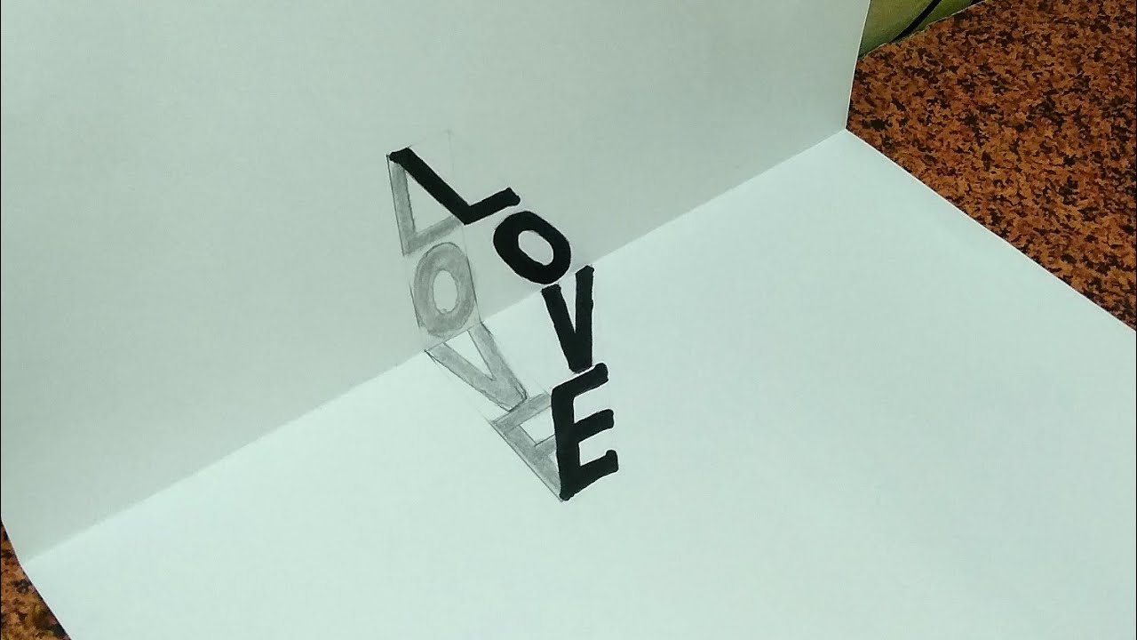 3d drawing | How to draw 3D 