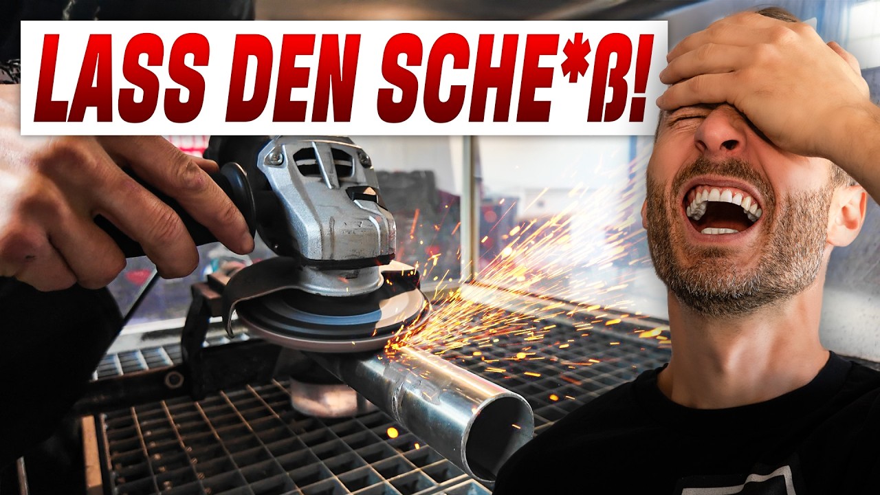 H&Ouml;R AUF So Deine Rohre Zu Schleifen! Eisenbl&auml;tter Rohrschleifer f&uuml;r Edelstahl Gel&auml;nder