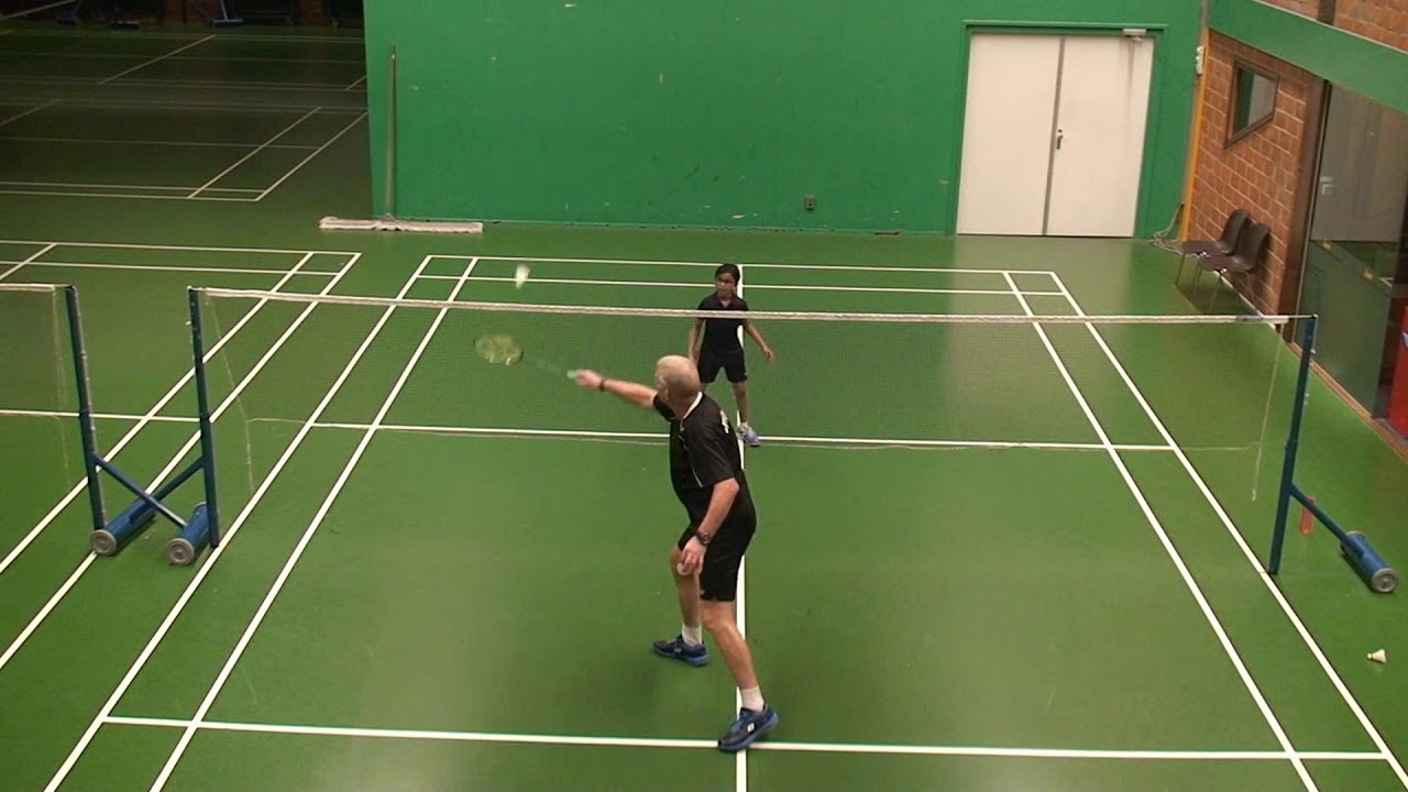 Nagasharan, november 2019, 8 years old. Training practice badminton