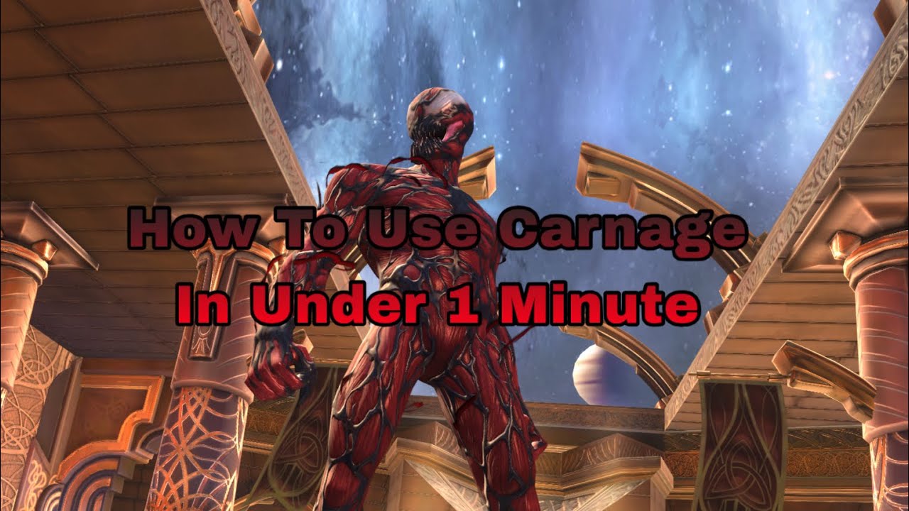 How To Use Carnage In MCOC | Bleeding Machine | 