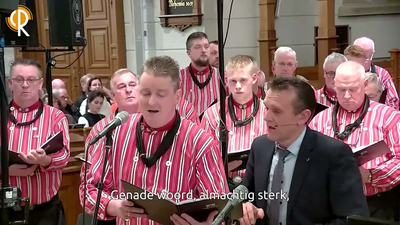 Chr. mannenkoor Eiland Urk - Amazing Grace Apeldoorn 1 feb  2025