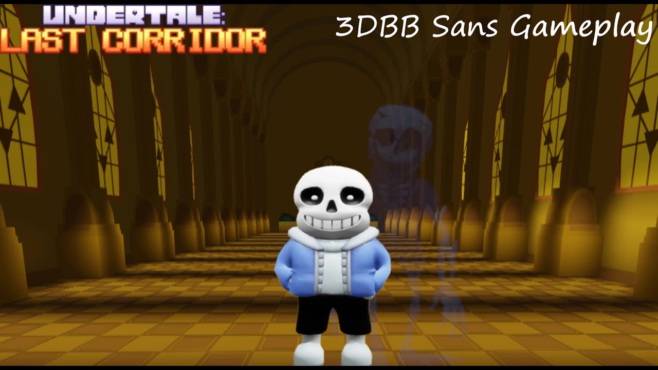 Undertale: Last Corridor - 3DBB Sans Gameplay | Roblox #roblox #undertalelastcorridor