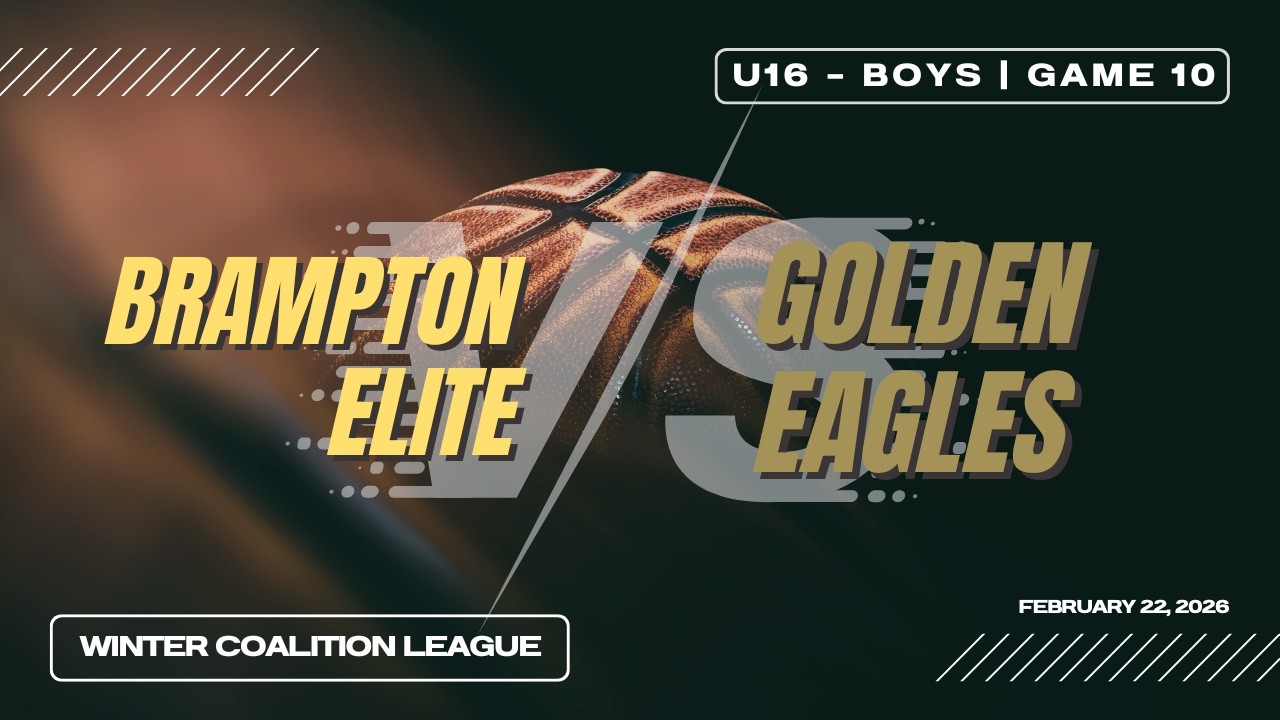 Brampton Elite vs Golden Eagles Basketball Academy | Winter Coalition League