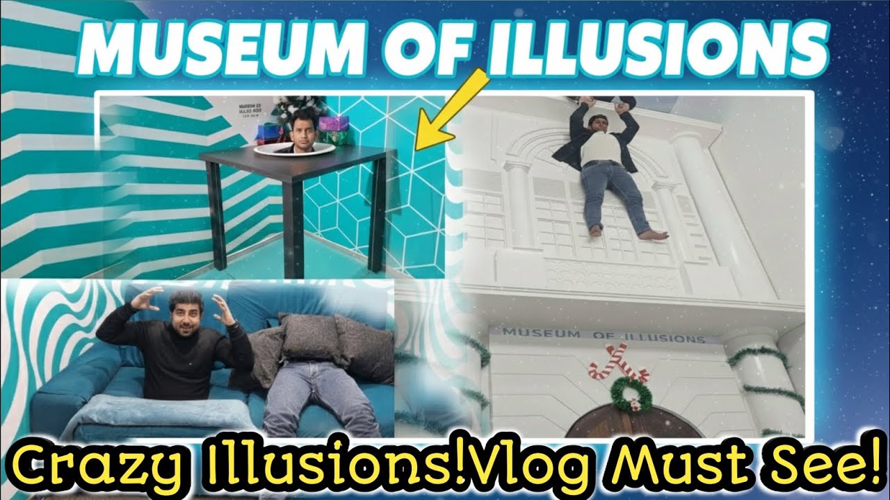 Museum Of Illusions!😲Vlog
